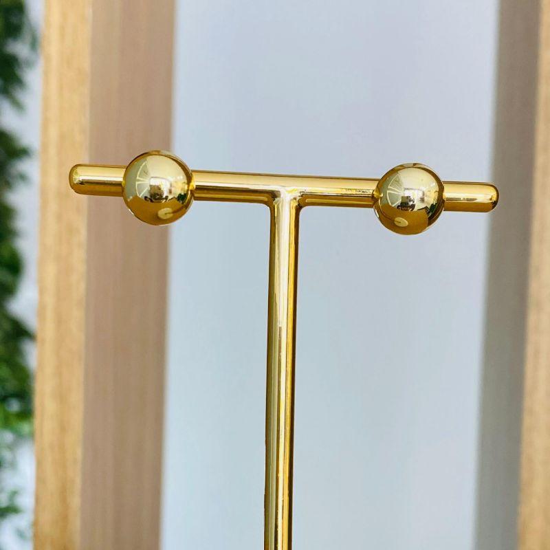 BRINCO MEIA BOLINHA LISA M