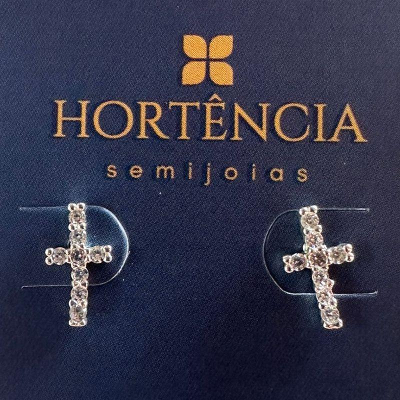 BRINCO MINI CRUZ CRAVEJADA