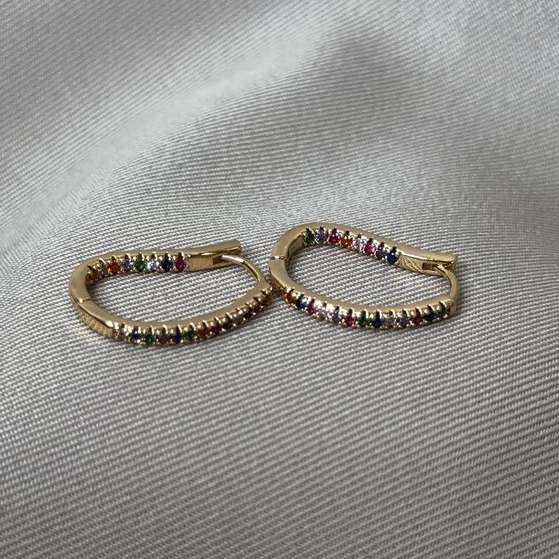 BRINCO PEDRINHAS COLORIDAS