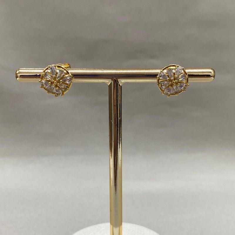 BRINCO REDONDO COM ZIRCONIAS