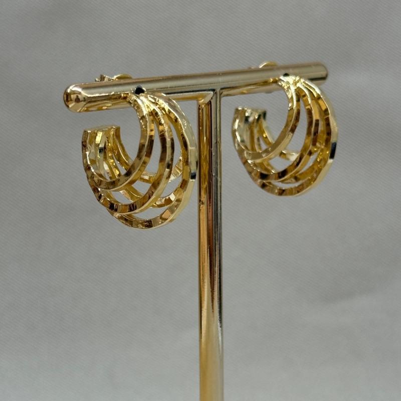 BRINCO SEMI ARGOLA 5 FILAS