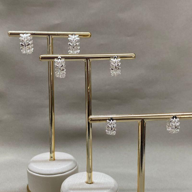 BRINCO TRIO ARGOLA FOLHAS