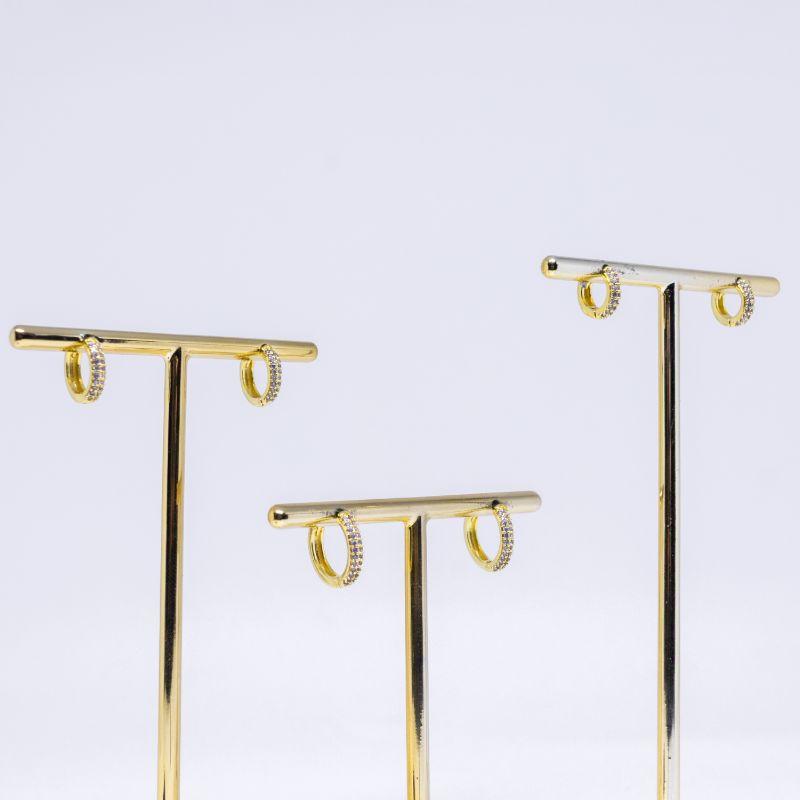 BRINCO TRIO ARGOLINHA CRAVEJADA