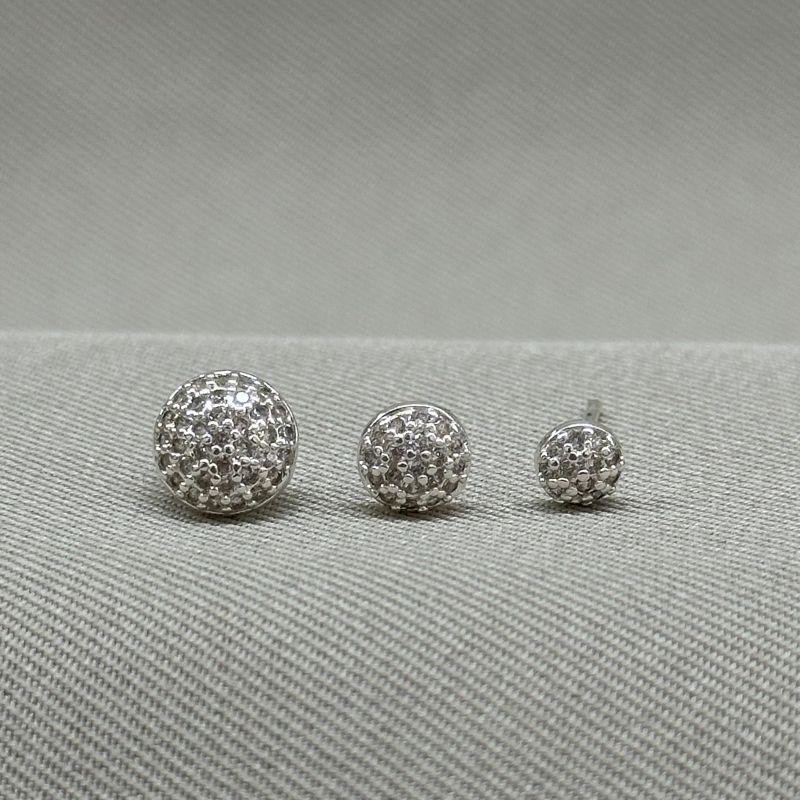 BRINCO TRIO REDONDO CRAVEJADO