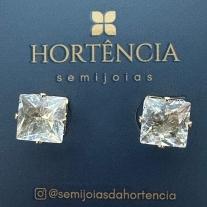 BRINCO ZIRCONIA QUADRADA M