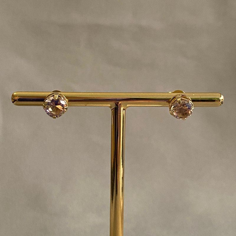 BRINCO ZIRCÔNIA ROSA