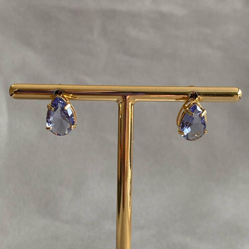 BRINCO ZIRCÔNIA ROXA