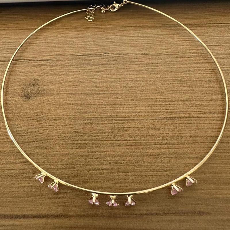 CHOCKER ARO LISO C/ZIRCONIAS