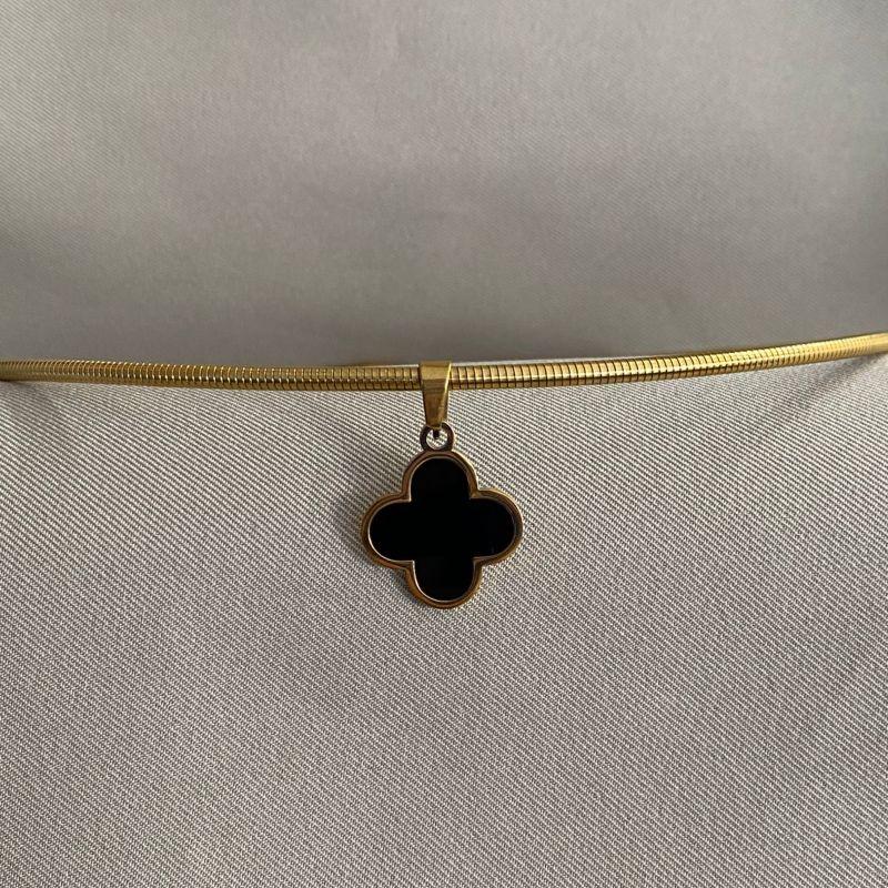 CHOCKER COM 1 TREVO PRETO STEEL