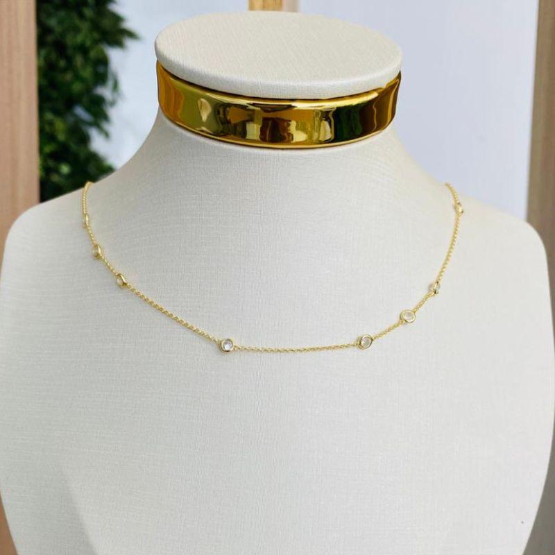 CHOCKER COM ZIRCONIAS