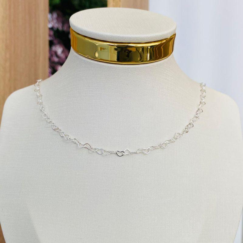 CHOCKER INFANTIL ELOS CORAÇÕES