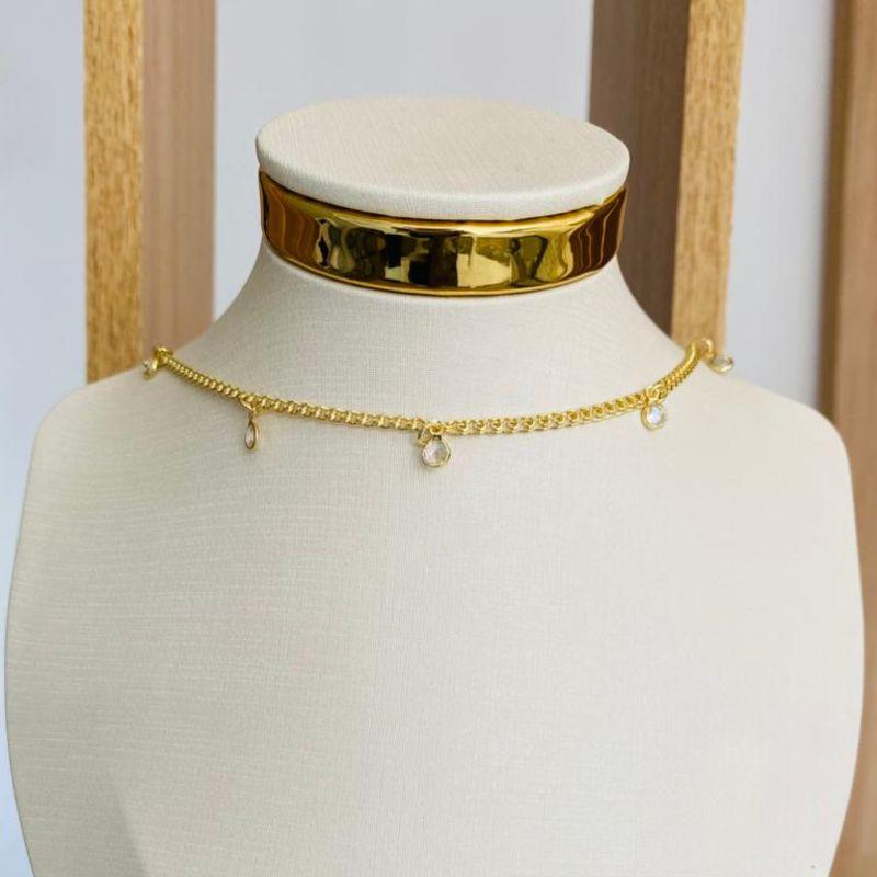 CHOCKER INFANTIL ZIRCONIAS