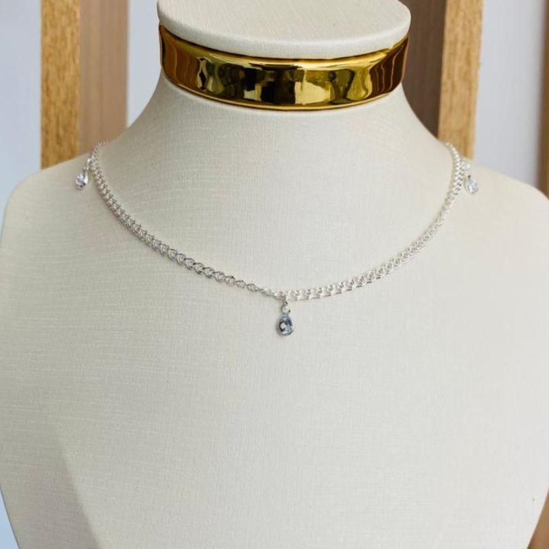 CHOCKER INFANTIL ZIRCONIAS