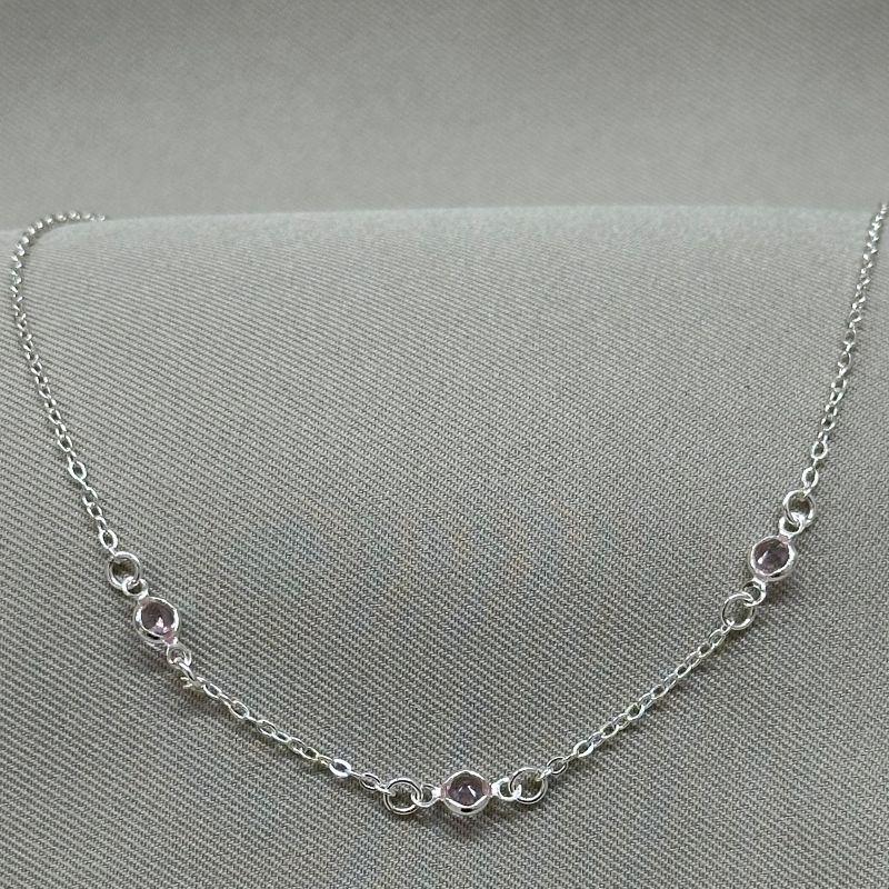 CHOCKER PONTO DE LUZ ROSA