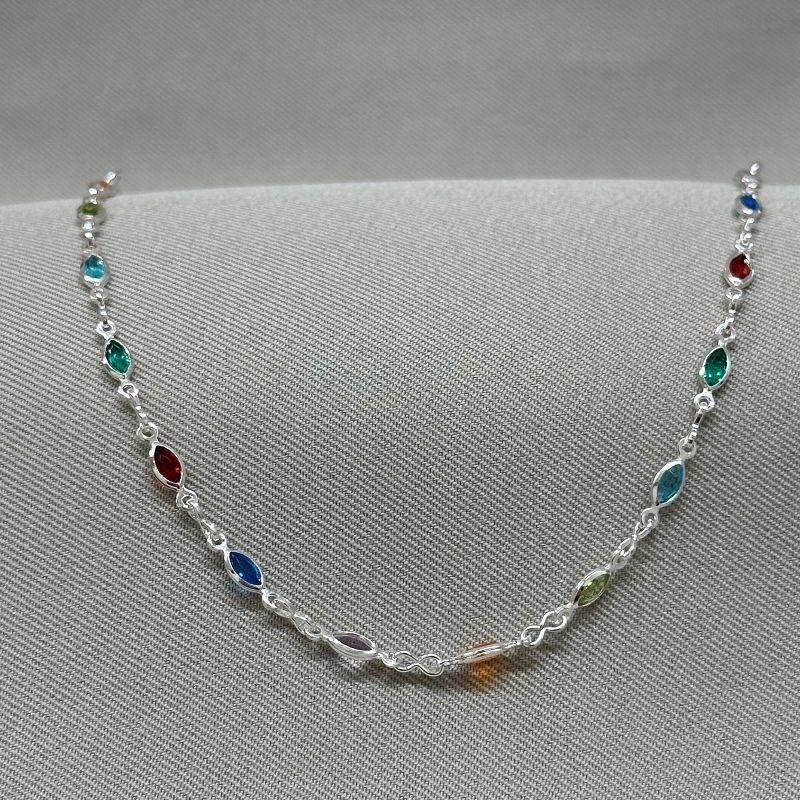 CHOCKER ZIRCONIAS COLORIDAS