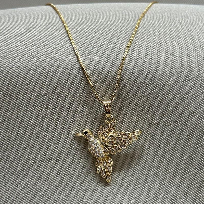 COLAR BEIJA-FLOR CRAVEJADO