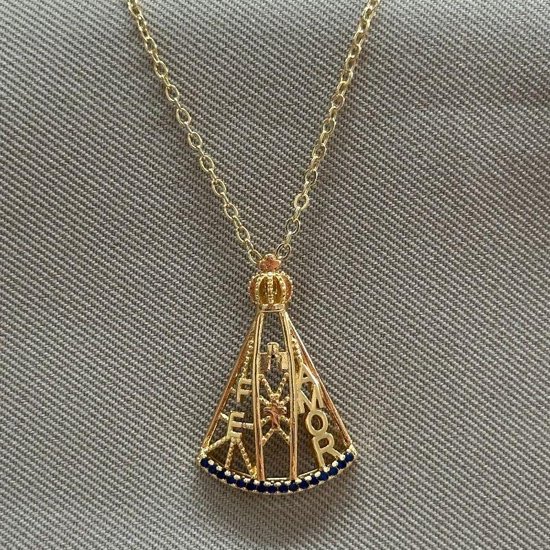 COLAR CADEADINHO N S APARECIDA