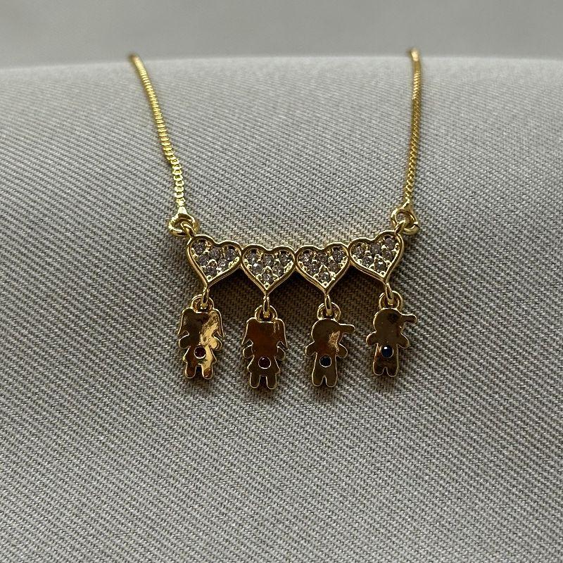 COLAR CANGA 4 FILHOS