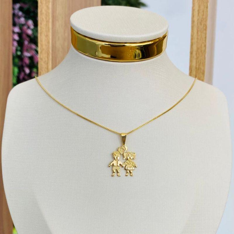 COLAR CASAL DE FILHOS