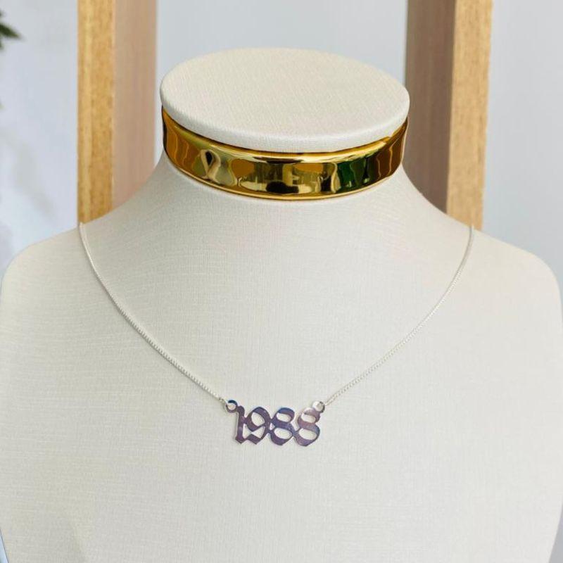 COLAR COM DATA DE NASCIMENTO