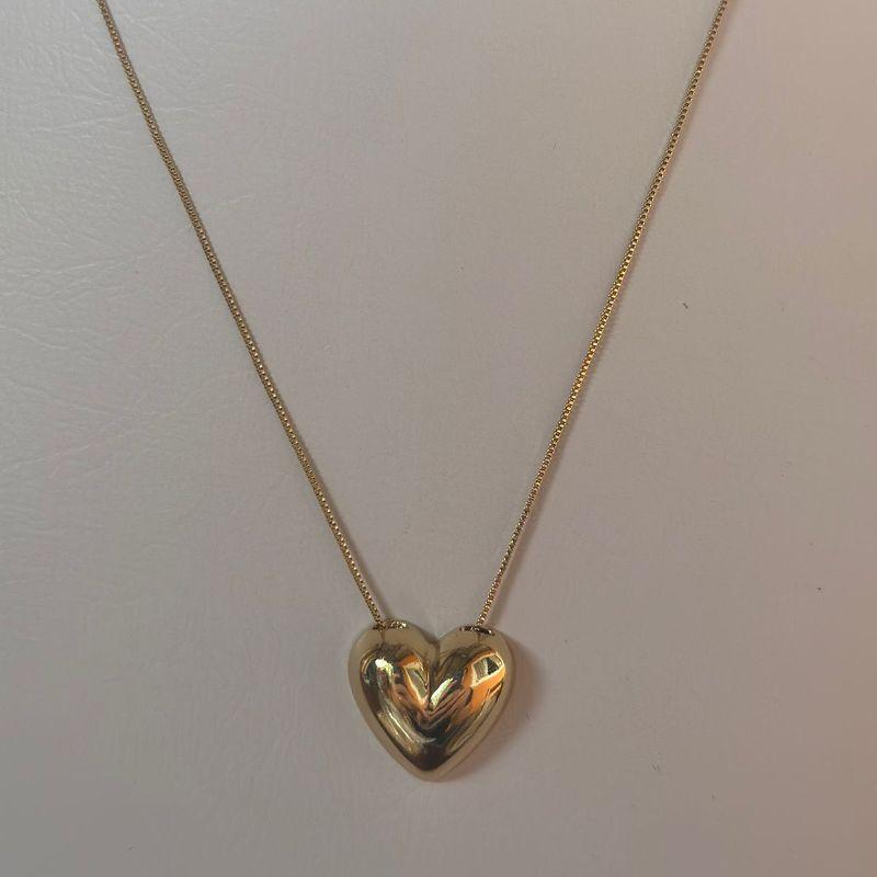 COLAR CORAÇÃO LISO