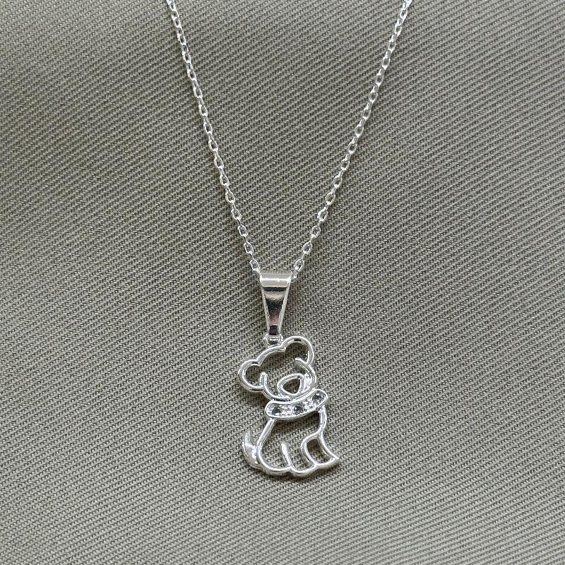 COLAR INFANTIL CACHORRO ZIRCONIA