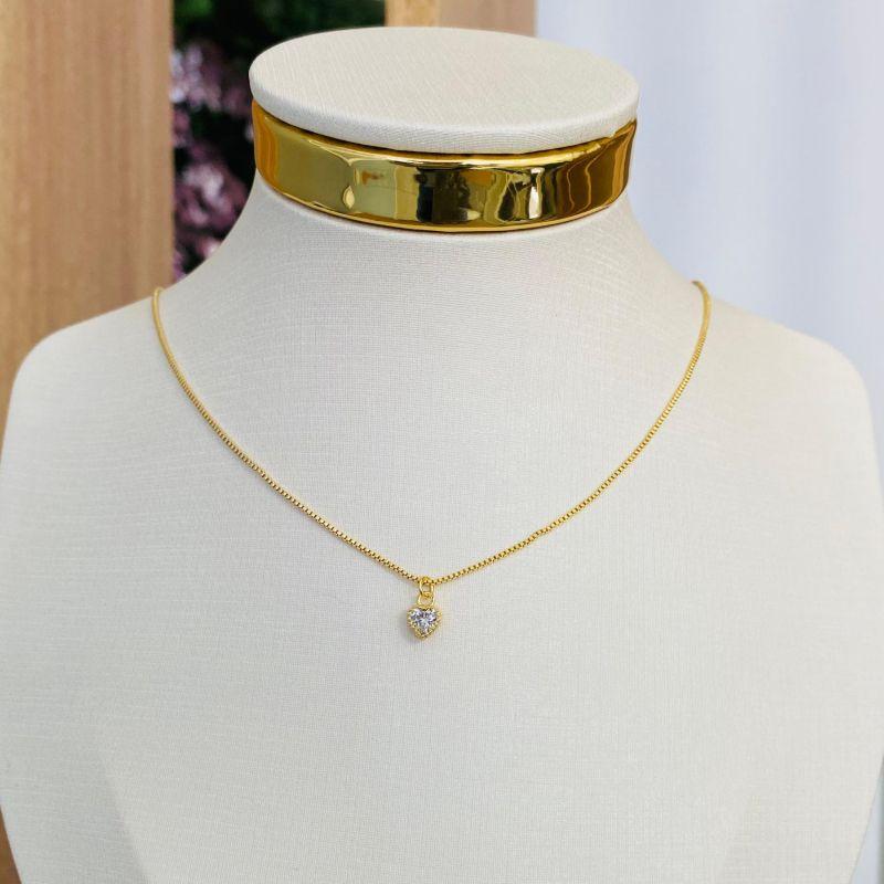 COLAR INFANTIL CORAÇÃO