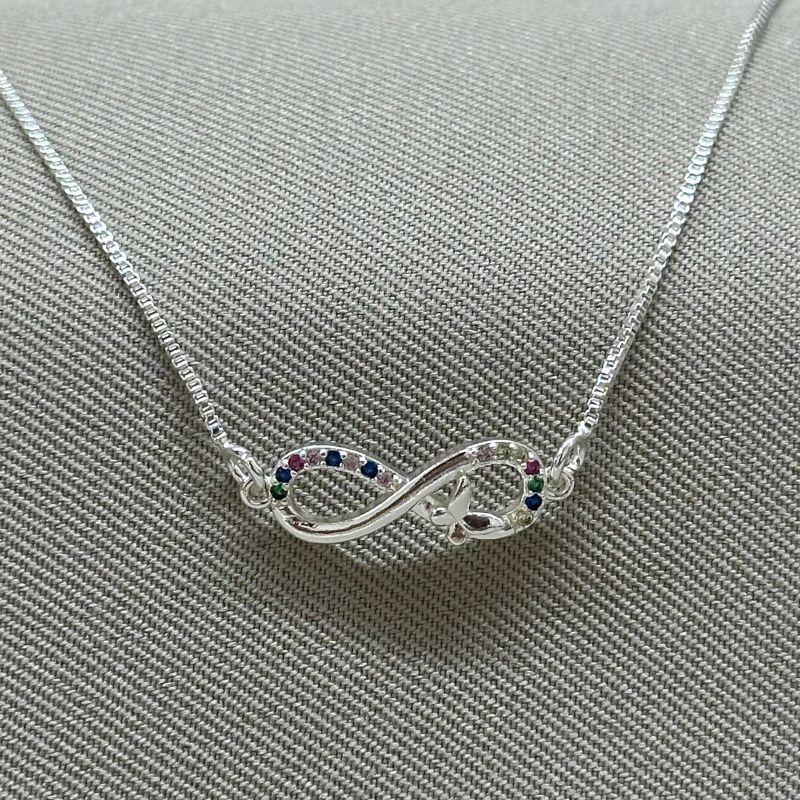 COLAR INFINITO CRAVEJADO