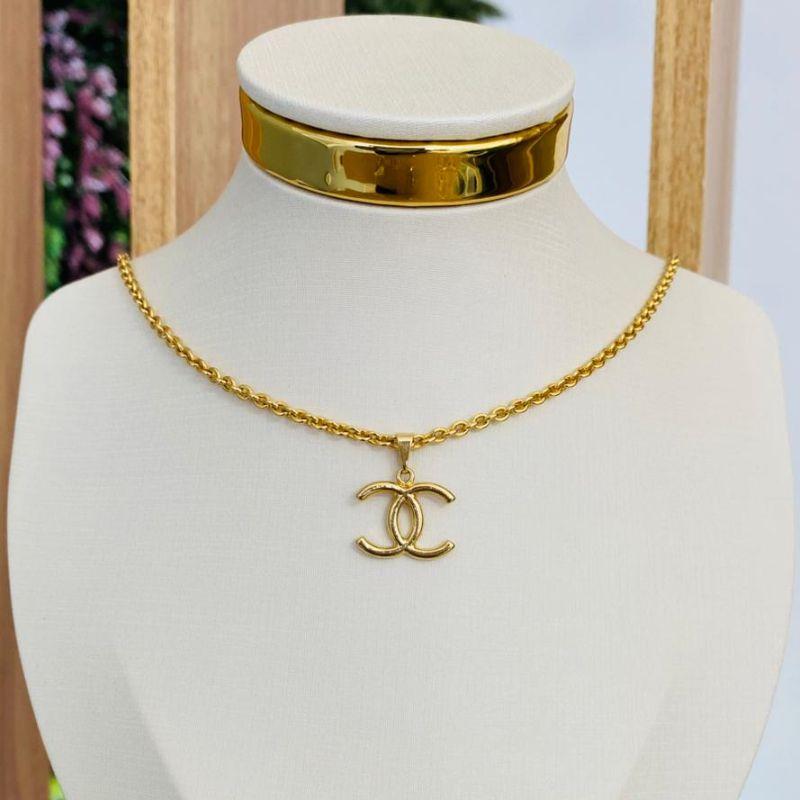COLAR INSP CHANEL ELOS CADEADO