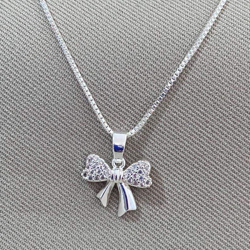 COLAR LACINHO CRAVEJADO