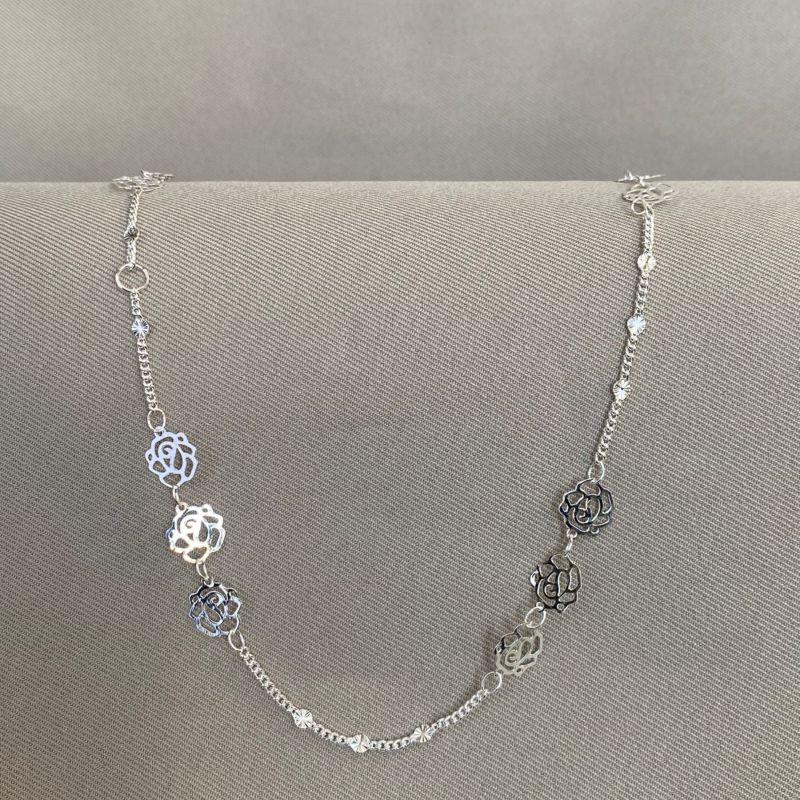 COLAR LONGO FLOR VAZADA