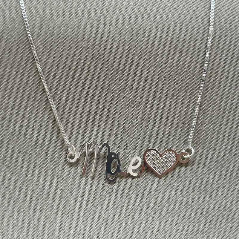 COLAR MÃE E CORAÇÃO