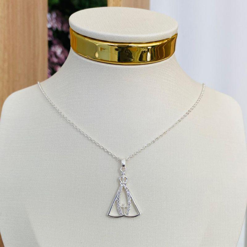 COLAR N.S APARECIDA CRAVEJADA