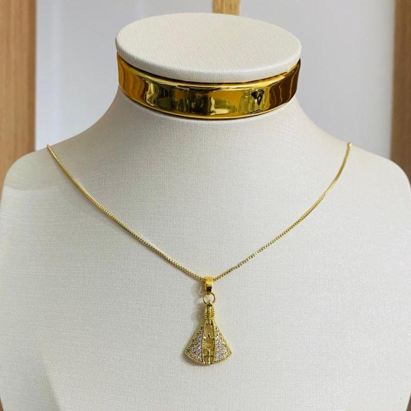 COLAR N.S. APARECIDA CRAVEJADA