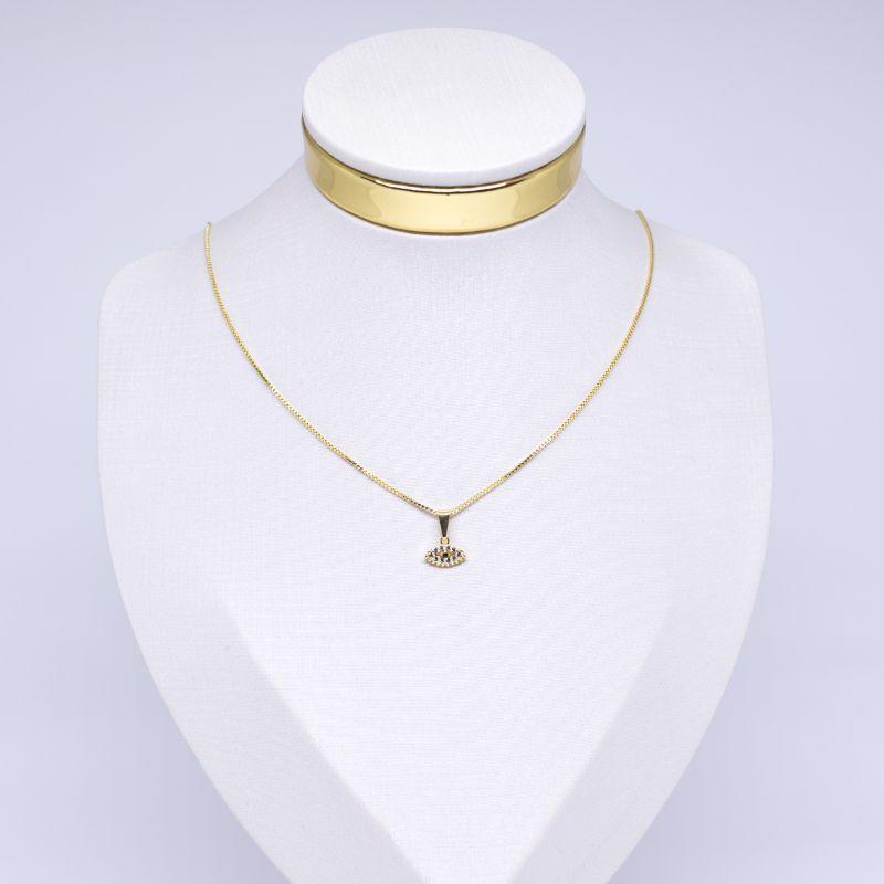 COLAR PING OLHO GREGO