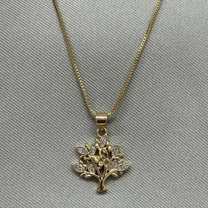 COLAR PINGENTE ARVORE DA VIDA