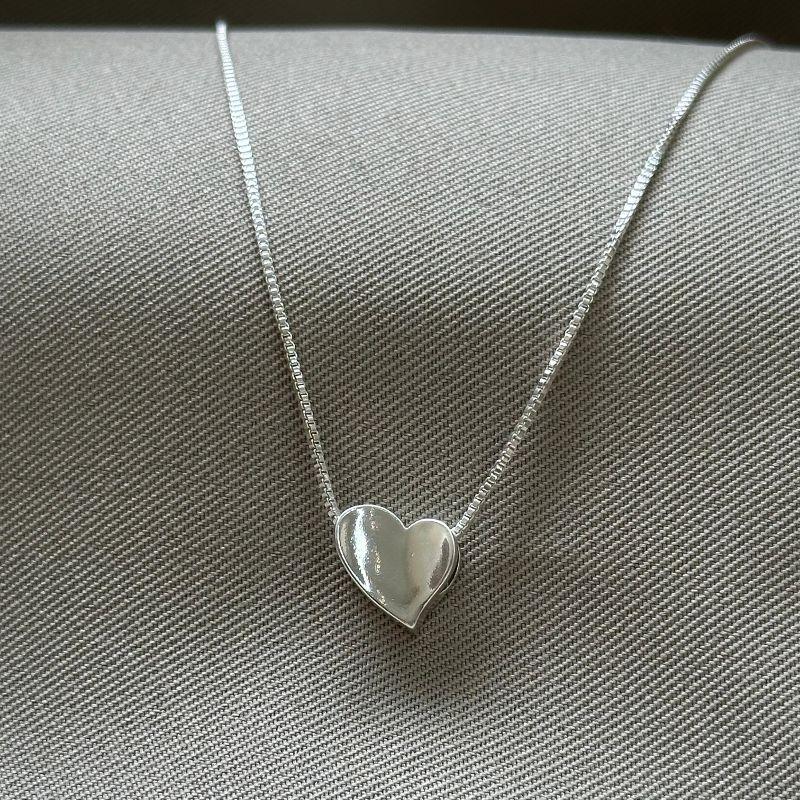 COLAR PINGENTE CORAÇÃO LISO