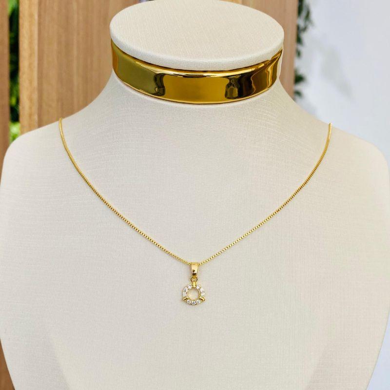 COLAR REDONDO CRAVEJADO