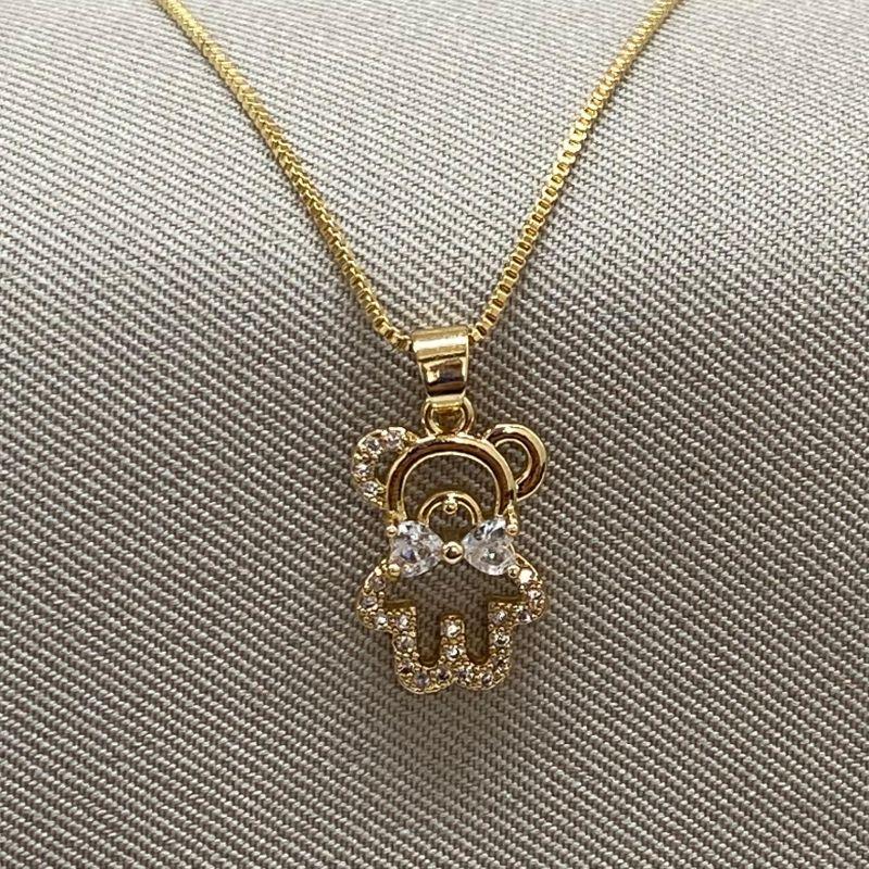 COLAR URSINHO CRAVEJADO