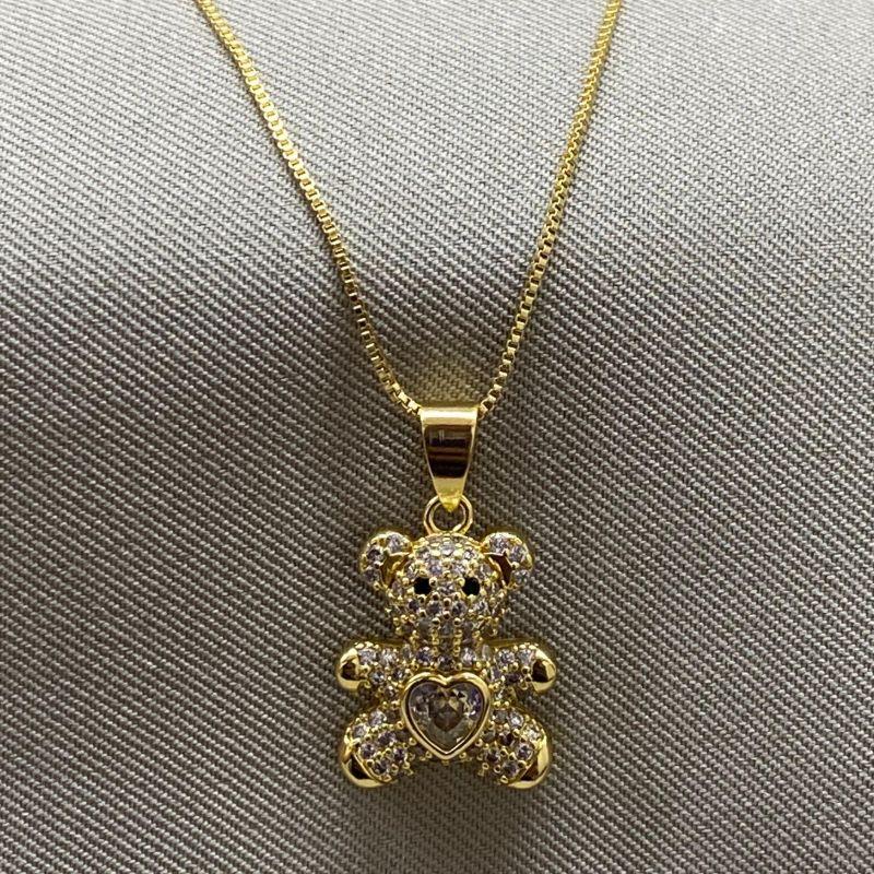 COLAR URSO CRAVEJADO