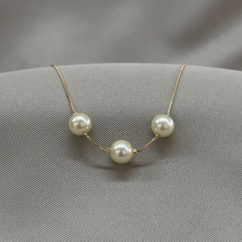 COLAR VENEZIANA 3 PEROLAS