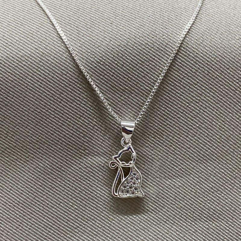 COLAR VENEZIANA GATINHO CRAVEJADO