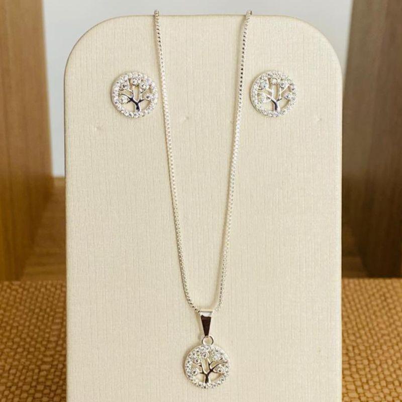 CONJUNTO ARVORE DA VIDA CRAVEJADA