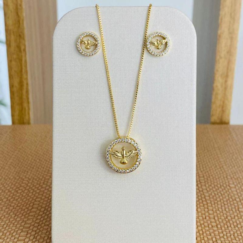 CONJUNTO ESPIRIO SANTO CRAVEJADO