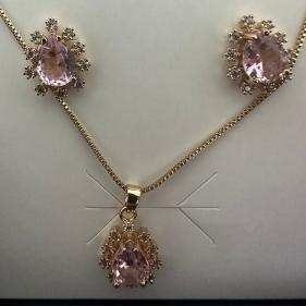 CONJUNTO GOTA CRAVEJADA 