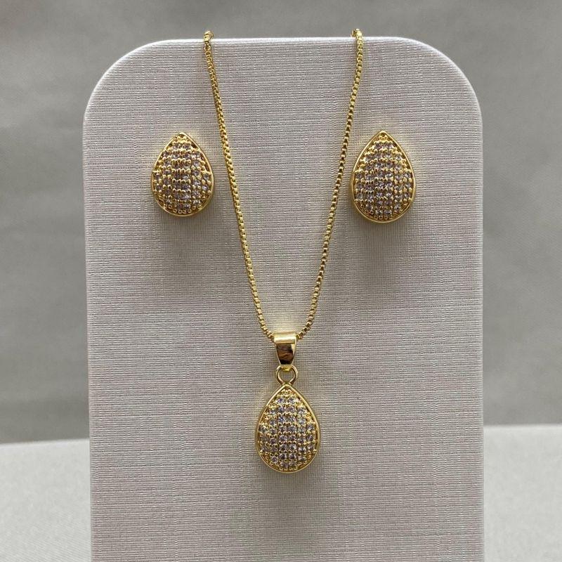 CONJUNTO GOTA CRAVEJADO