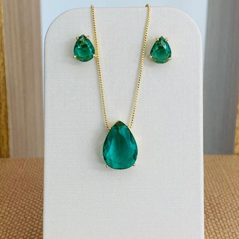 CONJUNTO GOTA VERDE G