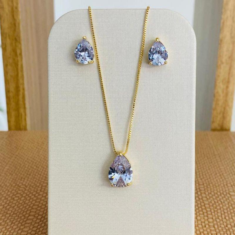 CONJUNTO GOTA ZIRCONIA