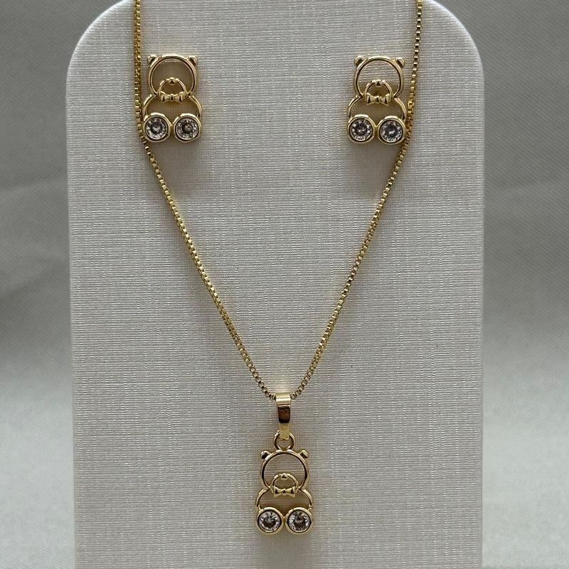 CONJUNTO INFANTIL URSINHO ZIRCONIA