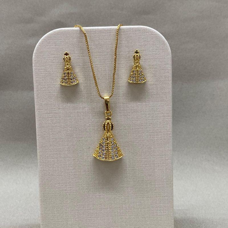 CONJUNTO NOSSA SENHORA APARECIDA CRAVEJADA